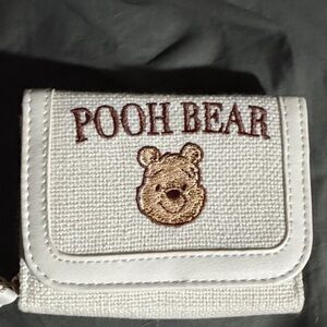 Primark Pooh Bear Wallet - White and Brown
